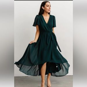 BNWT Emerald Wrap Dress